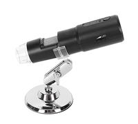 CHICIRIS Microscope USB HD avec Grossissement 50X-1000X et Connexion WiFi pour L'électronique et L'analyse de la Peau, 8 Lumières LED, Design Compact, 1 Jeu