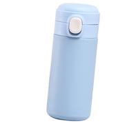 CHICIRIS Mini Bouteille Isolée, Double Paroi Sous Vide (BLUE) | Capacité 420 ml, Facile à transporter, Acier inoxydable, Anti-fuite, Pour un usage quotidien