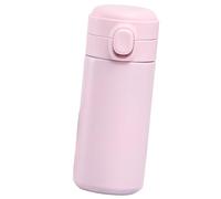 CHICIRIS Mini Bouteille Isolée, Double Paroi Sous Vide (PINK) | Capacité 420 ml, Facile à transporter, Acier inoxydable, Anti-fuite, Pour un usage quotidien