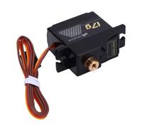 CHICIRIS Mini Digital SERVO, 17G ENGRES MÉTALES, Accessoires DE VÉHICULES RC Haute PRÉCISION avec CISSIPATION Chaux Efficace, APPORTANT pour Les Robots, Bats, Avions