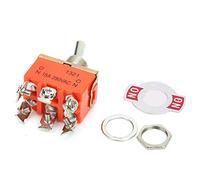 CHICIRIS Mini Interrupteur à Bascule Compact et Léger, Interrupteur ON-ON à 2 Positions pour Circuit D'alimentation AC/DC, Paquet de 10