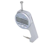 CHICIRIS Mini Jauge D'épaisseur Numérique à Petite Pointe Incurvée pour une Mesure Précise, Mise Hors Tension Automatique, Grand écran LCD pour Film Papier Cuir, Jauge D'épaisseur de Plage 0 à 20 Mm