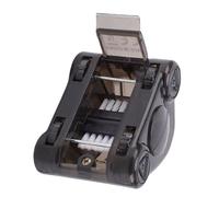 CHICIRIS Mini Nettoyeur de Bureau, Chariot de Nettoyage de Poussière de Table de Voiture, Jouet de Balayeuse de Poussière de Confettis pour Garçons et Filles, Petit Chariot de Nettoyage (Black)