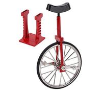 CHICIRIS Modèle de Monocycle au Design Vif simulé, Jouet D'ornement en Alliage Exquis pour la Décoration, étagère, Table, Fenêtre, Modèle de Vélo Miniature à Une Roue