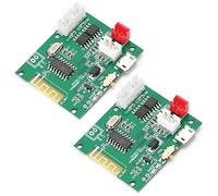 CHICIRIS Module D'amplificateur de Puissance 5.0 Compact 5 W pour Haut-Parleur DIY Compatible avec la Plupart des Téléphones, 1 Paire de Son Stéréo pour Les Amateurs de Musique