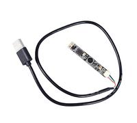 CHICIRIS Module de Caméra Microphone Dual Microphone 1080p HD avec 120 Degrés d'angle de Loin, adapté à Différents Systèmes [Appel vidéo]