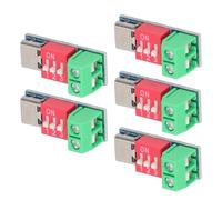CHICIRIS Module de Carte de Déclenchement USB C PD, Module de Charge Rapide avec Commutateur Dip, Tension Réglable jusqu'à 20 V 100 W pour Carte d'alimentation électrique