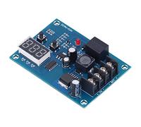 CHICIRIS Module de Contrôle de Charge Universel, Carte Contrôleur de Charge avec Affichage Numérique, pour Batterie de Stockage 12-24 V, Entrée DC10-30 V, Mise Hors Tension Automatique