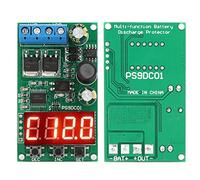 CHICIRIS Module de Protection Contre la Décharge de Batterie 15A DC6-30V | Précision de tension 0,1 V, mode économie d\'énergie, mesure précise de la tension, compatible avec les batteries 6-30 V.
