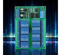 CHICIRIS Module de Relais Polyvalent 12 V à 8 Canaux pour Systèmes de Contrôle à Distance en Génie électrique (#1)