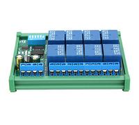 CHICIRIS Module de Relais Polyvalent 12 V à 8 Canaux pour Systèmes de Contrôle à Distance en Génie électrique (#2)