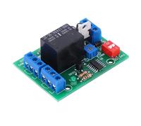CHICIRIS Module de Relais temporisé, Commutateur de Relais temporisé 12 V | Sortie à Contact Sec à 2 Canaux, 5 A Maximum par Canal, Réglable 0-30/0-300 Sec/min, Délai D'arrêt déclenché par le Signal