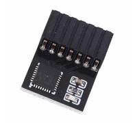 CHICIRIS Module de sécurité de Cryptage de Carte à Distance TPM 2.0, Fiable et Pratique pour Carte Mère, Performances Stables PCBC Noir