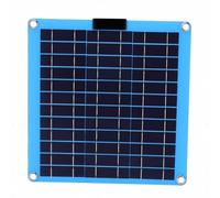 CHICIRIS Module PV Monocristallin 40W, Panneau Solaire Portable pour Systèmes Hors Réseau, Remorque RV