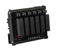 CHICIRIS Module SSR Durable à 6 Canaux avec Indicateur de Signal et Montage sur Rail pour un Contrôle de Relais Fiable dans Diverses Applications, Enrobage en Résine époxy