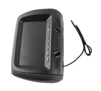 CHICIRIS Moniteur D'appui-tête de Voiture, écran LCD de 7 Pouces avec | Écran HD 1024 X 600, ABS Construit pour Siège Arrière, Entrée Vidéo Bidirectionnelle, émetteur FM, Télécommande, Support
