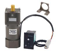 CHICIRIS Moteur à Engrenages à Vitesse Réglable AC 90 W, Moment de Force élevé, pour L'Industrie de L'emballage, Industrie des Machines-outils avec Régulateur Inclus (Rapport de réduction 20k)