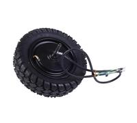 CHICIRIS Moteur de Moyeu de 11 Pouces, Moteur de Moyeu sans Engrenage sans Balais en Alliage D'aluminium 500-1800 W avec Pneu en Caoutchouc Gonflable, étanche IPX6, pour Scooter