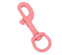 CHICIRIS Mousqueton à Boulon à œil Pivotant, à Gâchette à une extrémité en Acier Inoxydable 316 de qualité Marine avec Ressort Solide, pour la Plongée, la Pêche, la Voile, Porte-clés, (Rose