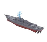 CHICIRIS Navire de Guerre télécommandé avec Fréquence 2,4 GHz, Batterie | Coque en Plastique Qualifiée, Revêtement Gris Marine Résistant à la Pluie et Haute Simulation, Moteur Puissant à Haute