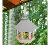 CHICIRIS Nid D'oiseau en Bois avec Corde de Suspension Facile | Matériau en bois sûr, design élégant pour nichoir, idéal pour les parcs, accès facile pour les petits oiseaux, haute qualité.