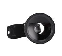 CHICIRIS Objectif de Téléphone Portable à 2 Fonctions, Grand Angle 0,45x et Objectif de Caméra Macro HD pour Téléphone (Black)