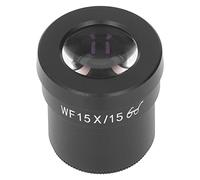 CHICIRIS Oculaire de Microscope à Champ Large WF15X, Lentille Claire et Brillante pour Stéréomicroscope de Recherche en Laboratoire, Diamètre de 30mm