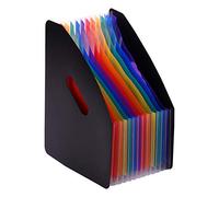 CHICIRIS Organisateur de Fichiers, Boîte d'Organisateur de Fichiers avec 12 Poches de Documents Verticaux pour les Entreprises de Bureau Scolaire (multicolore #14)
