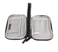 CHICIRIS Organisateur électronique Portable avec Conception à Double | Taille compacte pour les voyages, matériau en polyester durable, parfait pour les câbles, les chargeurs, le bureau, adapté