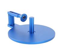 CHICIRIS Outil de Collage de Pneus de Voiture RC, Aide Multifonctionnelle à la Cimentation de Pneus en Métal avec Rouleau de Pression Réglable, pour Voitures Télécommandées à L'échelle (Blue)