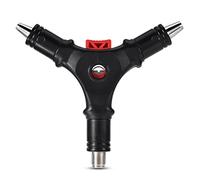 CHICIRIS Outil de Compression Coaxiale, Dénudeur de Câble Efficace pour Connecteur RG59 RG6, Tête F, Dénudage de Câble pour Installation TV/satellite, Plastique/acier Inoxydable, Noir