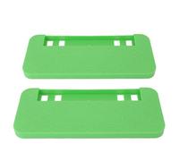 CHICIRIS Outil de Grattoir à Miel, Support de Réservoir Pratique pour Apiculteurs, Plastique Léger 33.1x13.7cm 2 Pièces (Green)