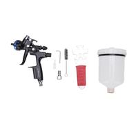 CHICIRIS Outil de Pulvérisation HVLP, Bonne qualité, Tasse de 600 ML, Buse de 1,3 Mm, Kit de Pulvérisation de Peinture à Air avec Brosse de Nettoyage pour Les Murs de Meubles, Les