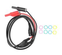 CHICIRIS P1204 Fiche BNC Male vers Fiche Banane de sécurité 100 Cm BNC Male vers Banane de sécurité Cable Coaxial Cable de Test Coaxial Cordon de Test D'oscilloscope Fils de