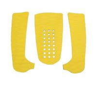 CHICIRIS Pad Traction, 3PCS TRACHER DESSE Traction Anti Slot Slot Frat Grip Pads PADDLEBOING Longboard Shortboard Funboard Fish Fish Skimboard Surfboard (Yellow)