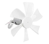 CHICIRIS Pale de Ventilateur de Ventilation de Camping-car de 6 Pouces avec Moteur, Pale de Ventilateur de Ventilation de Camping-car en Plastique avec DC12V 10W 0,8A, Rotation Réversible,