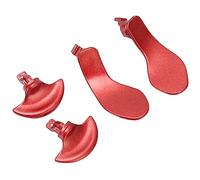 CHICIRIS Palettes Arrière de Contrôleur de Jeu, Boutons de Remplacement en Métal Durables pour Contrôleur Edge, Installation Facile pour les Amateurs de Jeux (rouge)