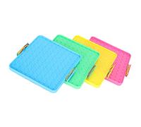 CHICIRIS Panneau perforé de Couleur de Jouet de Planche à Ongles pour des Aides Pédagogiques de Calcul de Fraction, pour Améliorer L'alphabétisation Scientifique, 4 Pièces