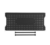 CHICIRIS Panneau perforé, Panneau perforé de Table de Camping Pliant, d'unité de Table IGT Portable, Extension Modulaire en Alliage D'aluminium, avec Port fileté 1/4