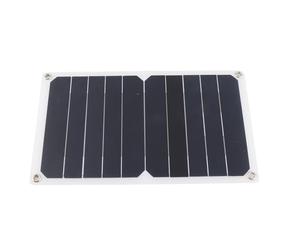 CHICIRIS Panneau Solaire 10 W, Chargeur Solaire Portable avec Taux de Conversion élevé 19,6, pour Camping en Plein Air, Randonnée, Voyage, Cyclisme