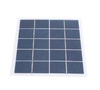 CHICIRIS Panneau Solaire en Polysilicium 4W 5V, Module Solaire Compact pour Lampes de Jardin et Caméras de sécurité