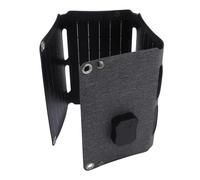 CHICIRIS Panneau Solaire ETFE 10 W, Chargeur Portable Léger pour Voyage en Plein Air, Camping, Randonnée, Panneau Solaire Pliable en Silicium Monocristallin pour Téléphones, Tablettes, Appareils