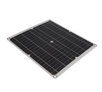CHICIRIS Panneau Solaire Portable 25 W, Chargeur en Silicium Monocristallin, Double Sortie USB, Idéal pour le Camping et la Randonnée en Plein Air