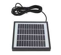 CHICIRIS Panneaux Solaires 2W 12V, Chargeur de Panneau Solaire en Polysilicium avec Cadre, Chargeur Solaire Portable à Haute Conversion pour Voiture, Camping-car, Bateau, Camping, Voyage,