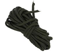 CHICIRIS Paracorde à 9 âmes de 5 M, Corde en Nylon Haute Résistance avec Housse en Polyester, Douce, Lisse et Solide, pour Le Camping, la Survie, la Randonnée, L'artisanat (Green)