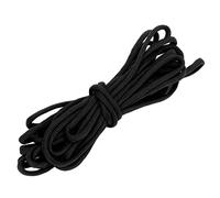 CHICIRIS Paracorde à 9 âmes de 5 M, Corde en Nylon Haute Résistance avec Housse en Polyester, Douce, Lisse et Solide, pour Le Camping, la Survie, la Randonnée, L'artisanat (Black)
