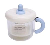 CHICIRIS Passoire à Yaourt Grec, Yaourtière de Grande capacité avec Sac à Mailles Fines et Roue de Synchronisation, pour Yaourt épais Fait Maison (BLUE)