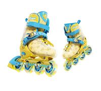CHICIRIS Patins à Roues Alignées Patins à roulettes Réglables avec Roues Lumineuses Comprend des Semelles Intérieures de Chaussures pour Enfants Garçons Filles Patinage en Plein Air Utilisation