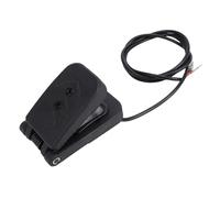 CHICIRIS Pédale d'accélérateur électrique en Caoutchouc, Pédale d'accélérateur électrique, Commande par Câble Réglable à 3 Fils pour Vélos électriques, Scooters, VTT, Coureurs, Remplacement des