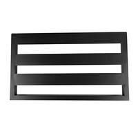 CHICIRIS Pédale de Guitare en Alliage d'aluminium avec Sac de Transport, Plate-forme d'effets Portable de Grande Taille, Surface Antidérapante pour Musiciens et Artistes (PB 3)